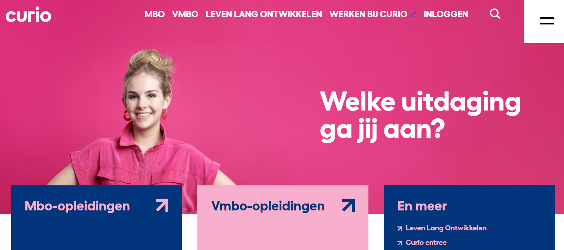 Vernieuwde Curio website Curio