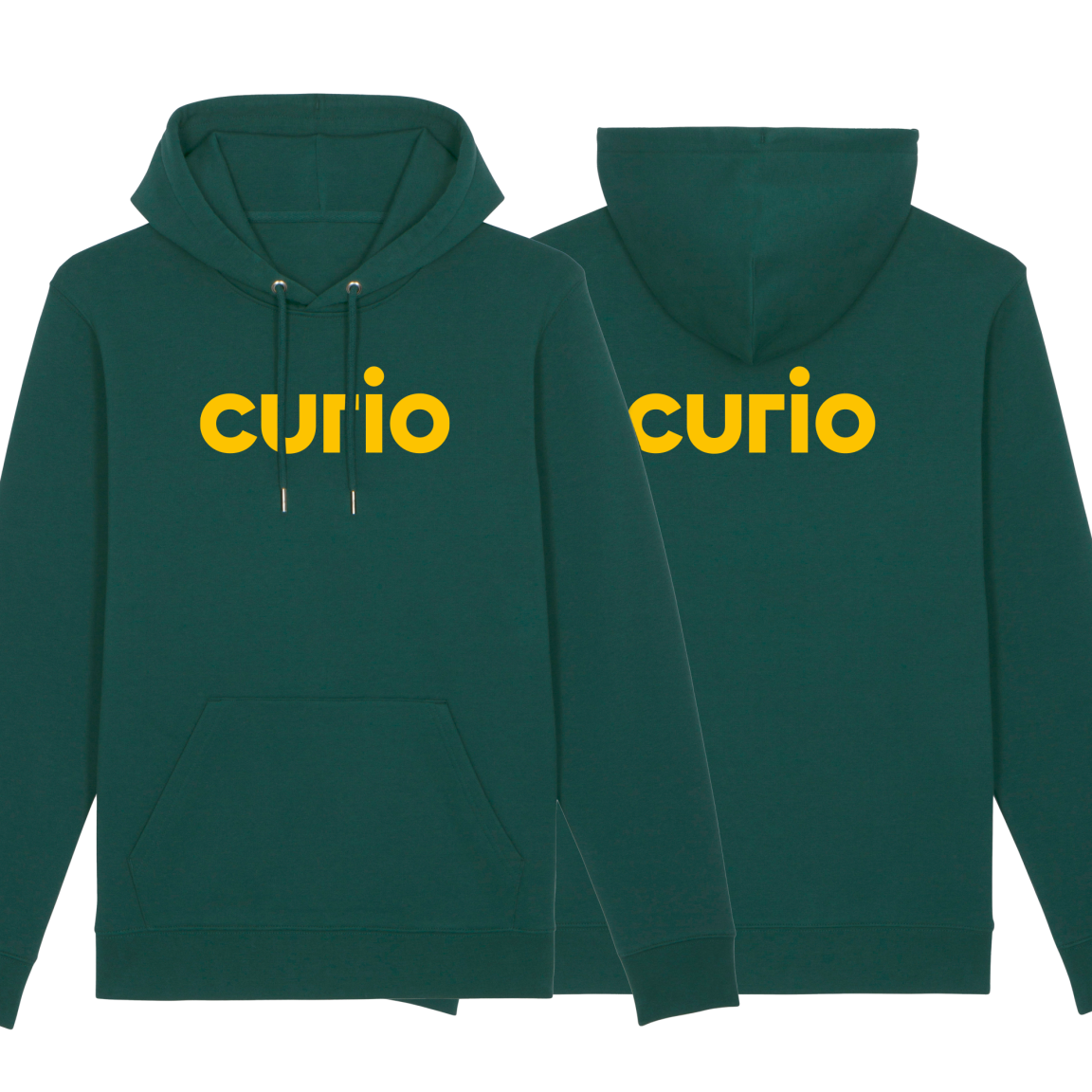 Curio hoodie groen