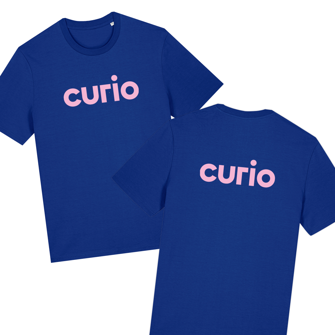 Curio t-shirt blauw