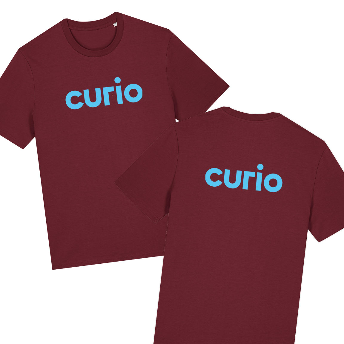 Curio t-shirt bruin