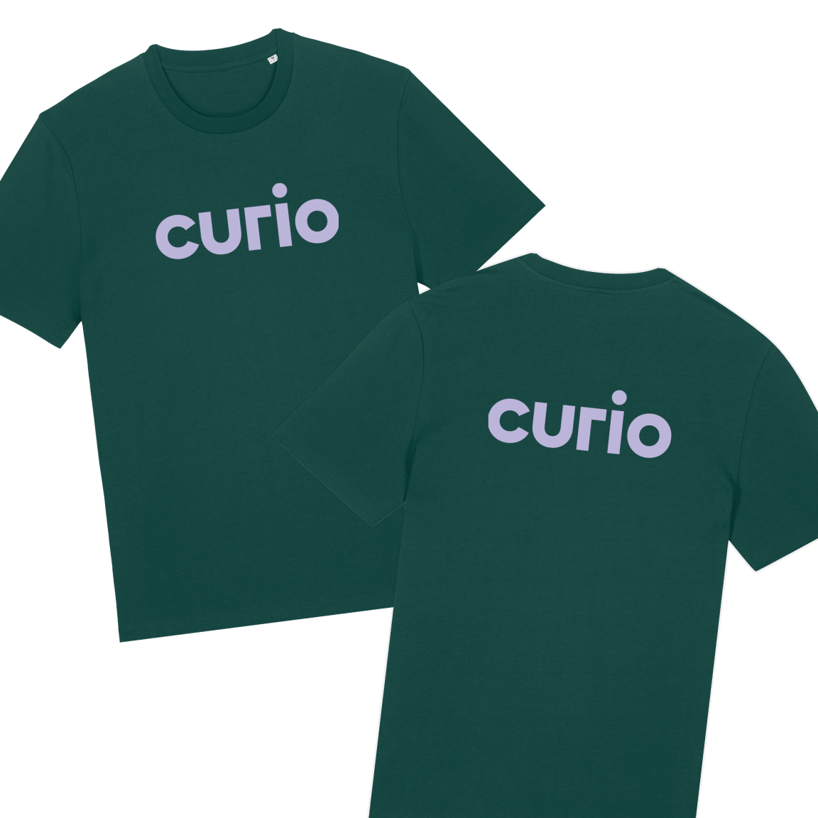 Curio t-shirt groen