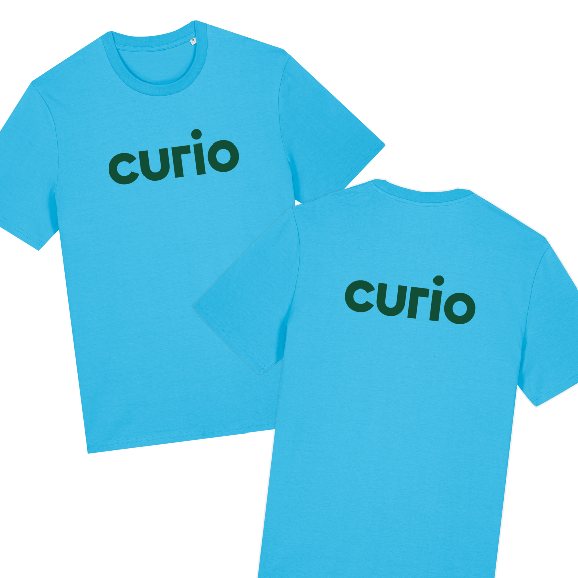 Curio t-shirt blauw