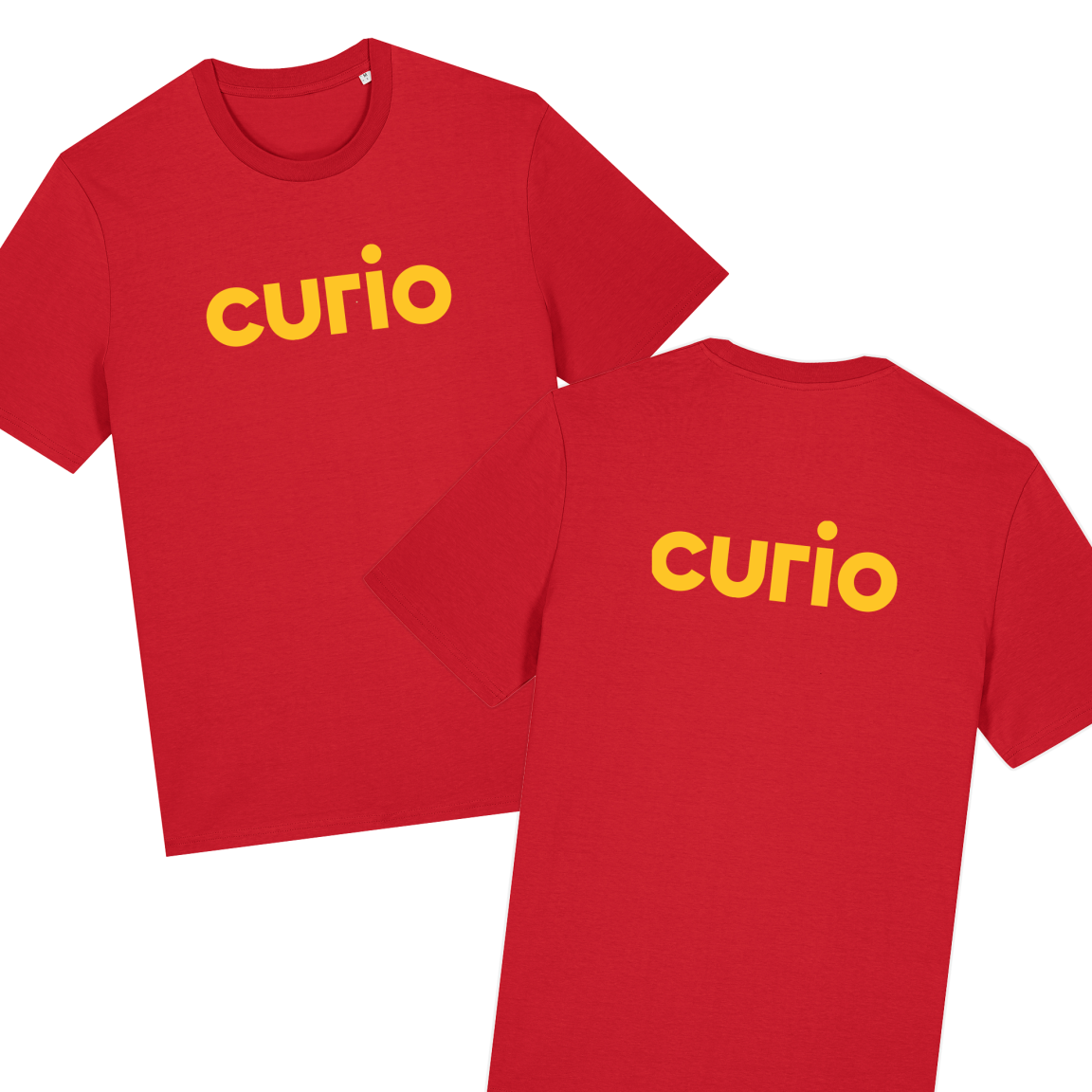 Curio t-shirt rood