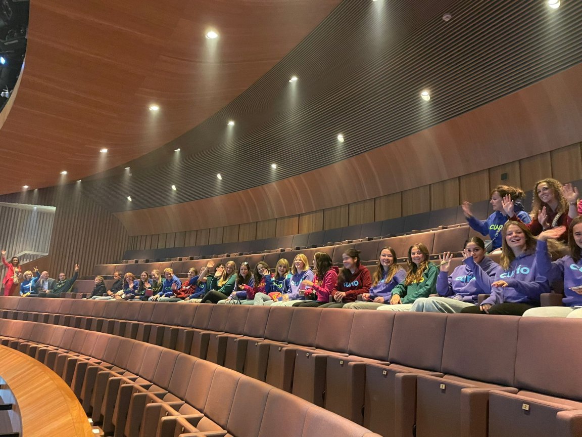 Curio docent Sabien jansen leraar van het jaar