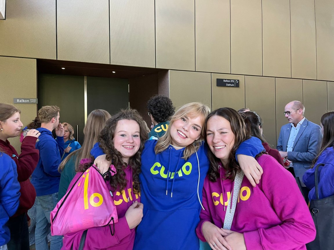 Curio docent Sabien jansen leraar van het jaar