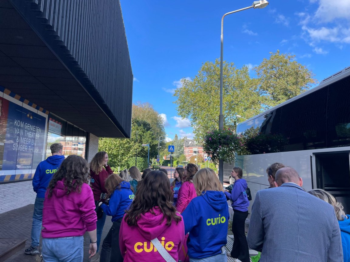 Curio docent Sabien jansen leraar van het jaar