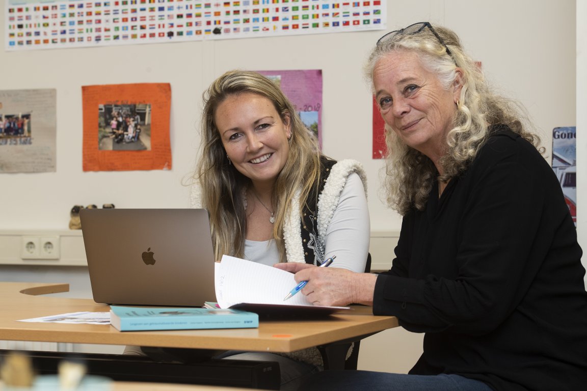 Janine en Marie-Christine