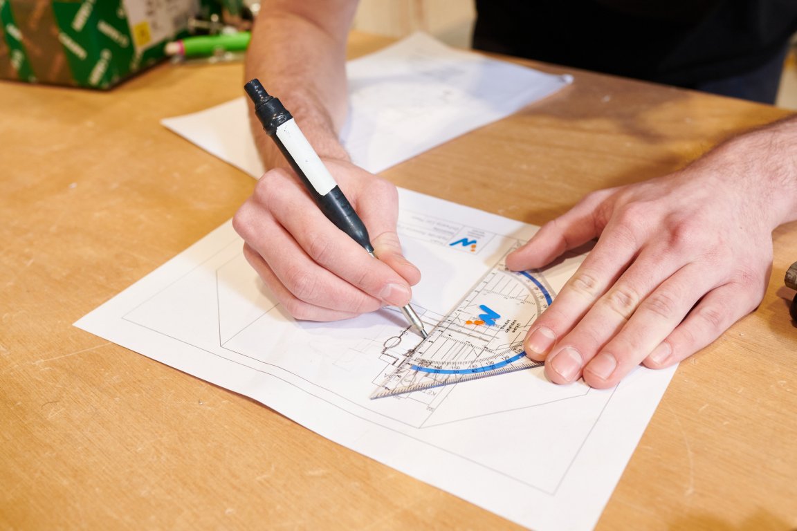 bouwtekening maken 